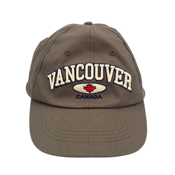 Teepee🧢Vancouver Canada Green Strapback Cap - Picture 2 of 7